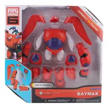 2015 New 17.5cm Removable Assembly Action Figure Toy Fat Balloon Man Doll Baymax Big Baymax Hero 6 Christmas toys