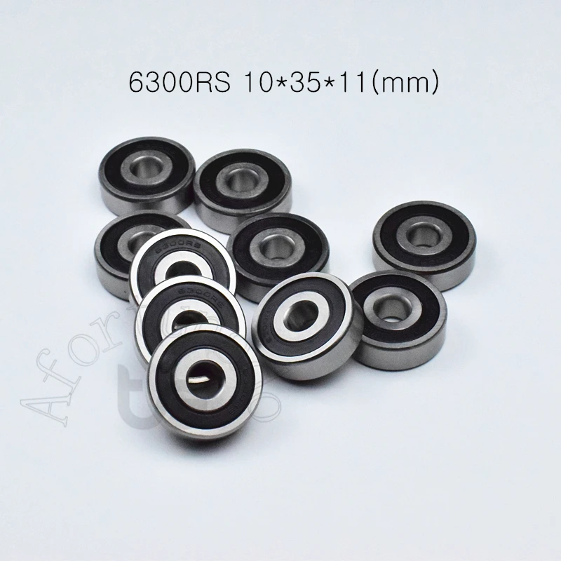 

Подшипник 6300RS 10*35*11 (мм), 1 шт., подшипник abec-5, герметичный подшипник с тонкой стенкой 6300 6300Z, подшипник из хромированной стали