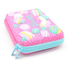 Ограниченное предложение Kawaii Pencil Case Ice Cream Kalem Kutusu Etui Pencilcase Box Estuche Escolar Papeleria Lapices School Supplies 3D Girl