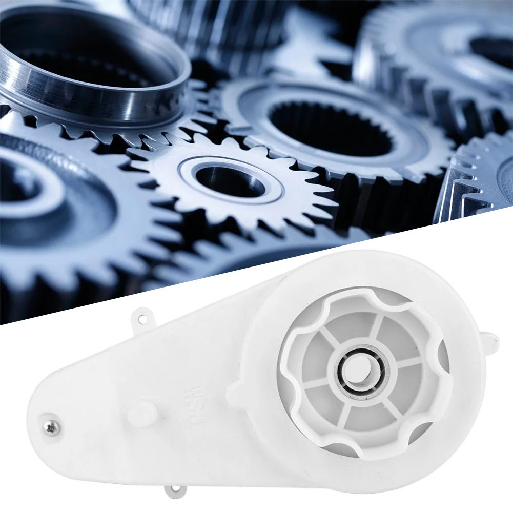

6V 550-18000rpm Motor Gear Box White Toy Electric Vehicle Motor Gear Box Kids Carriage Parts Accessories