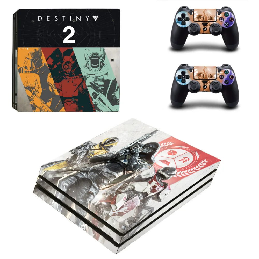 Игра Destiny 2 PS4 Pro наклейка для sony playstation 4 Pro консоль и контроллеры для Dualshock 4 PS4 Pro наклейка s Наклейка