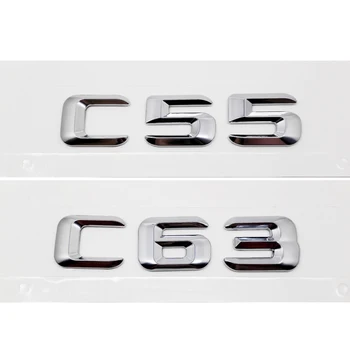 

Car Rear Trunk Emblem Lettering Badge Sticker C55 C63 for Mercedes Benz AMG C Class 190E W201 W202 W203 W204 W205