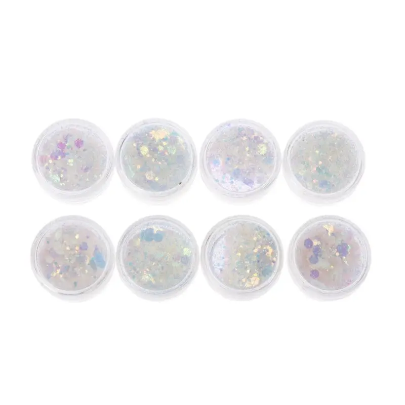 

8Pcs UV Color Change Mica Powder Sunlight Reactive Glitter Resin Jewelry Making