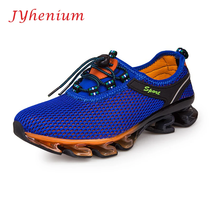 

2019 New 35-48 Size Unisex Outdoor Breathable Mesh Hiking Shoes Men Shock Absorption Antiskid Outdoor Sports Climbing Sneakers