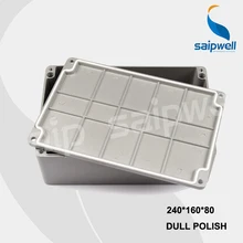 240*160*80 мм размер промышленные водонепроницаемы алюминиевый ящик с CE, ROHS