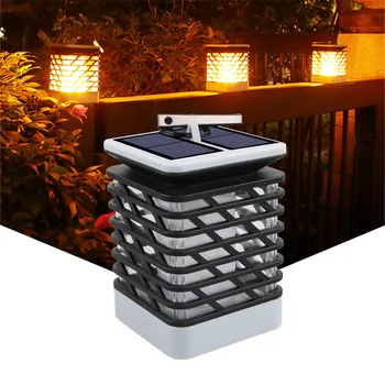 

Solar Led Lamp Flickerling Flame Light Outdoor Waterproof Landscape Decoratrion Candle Dancing Lighting For Lawn Garden Lantern