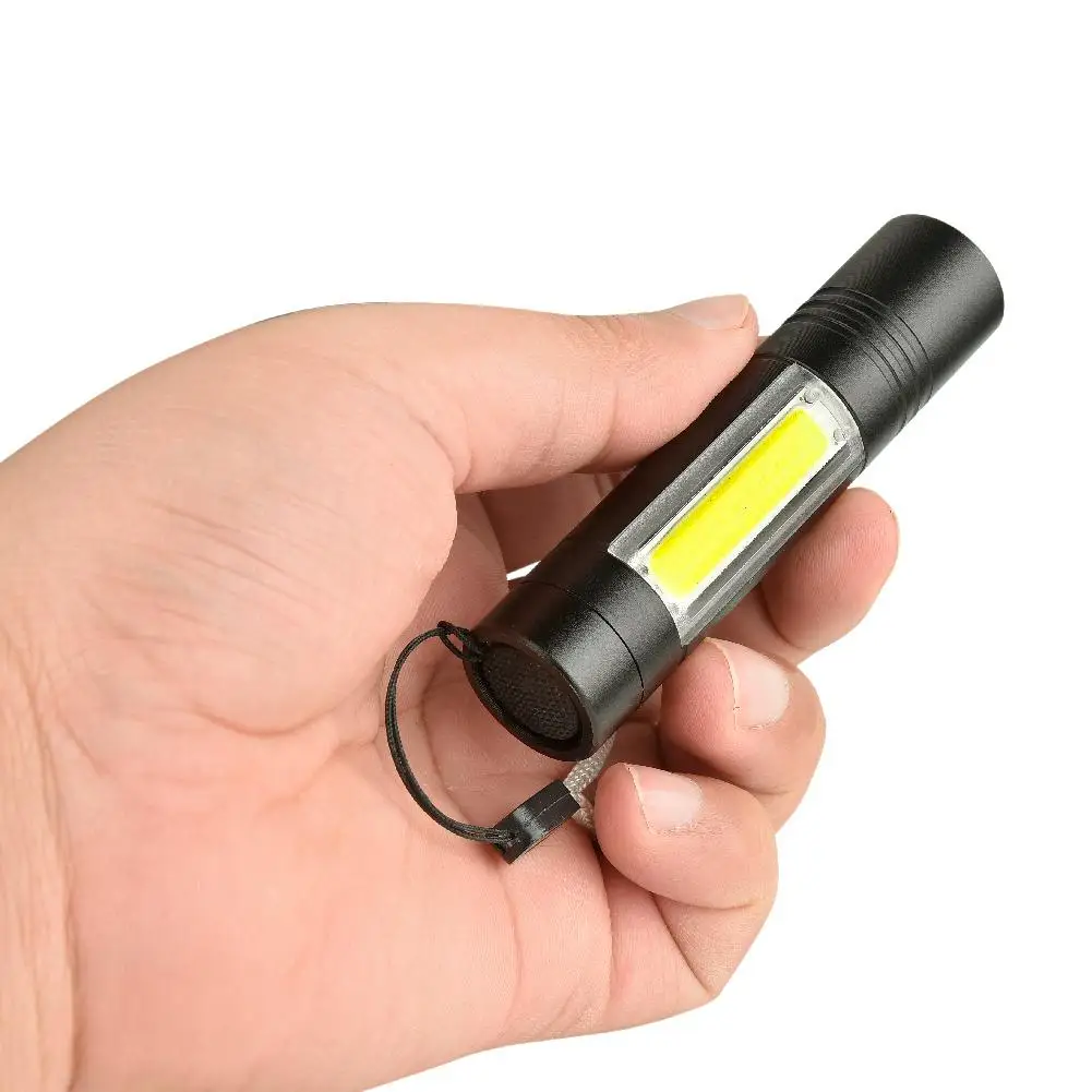 Yunmai LED Flashlights Portable Mini torchflashlight Use 14500 AA