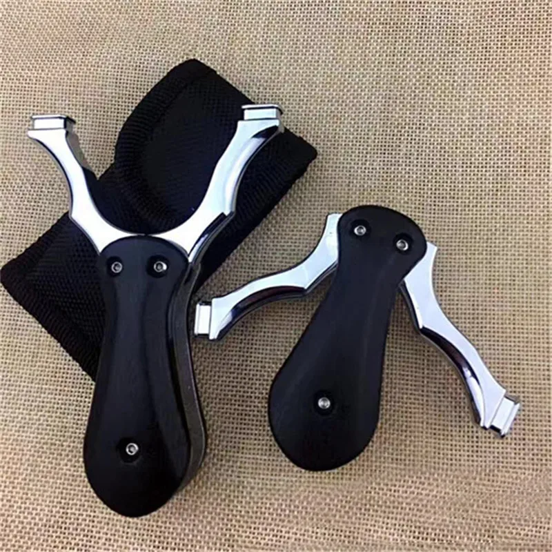 Buy Easy to Carry! Black Folding Slingshot