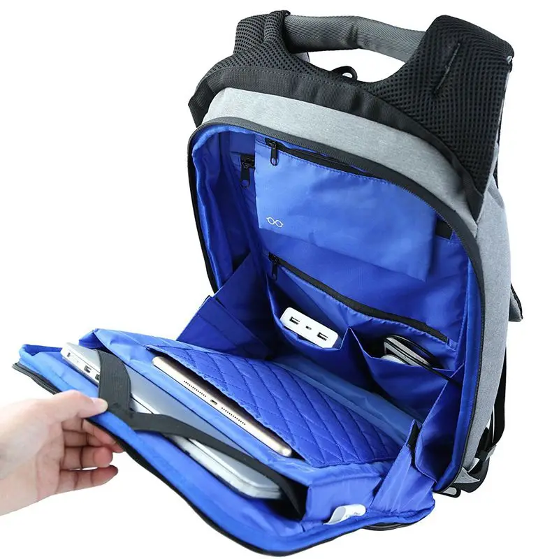 Kingsons школьный рюкзак с защитой от кражи, 15,6 дюймов, usb зарядка, рюкзак, сумка для ноутбука, сумки для компьютера, мужские и женские дорожные сумки