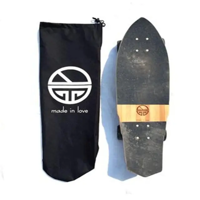 Waterproof Canvas Skateboard bag Longboard Backpack Fishboard Bags