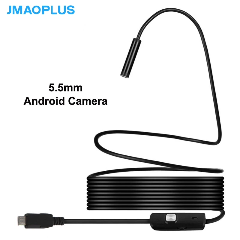

5.5mm Endoscope Flexible Endoscope USB Camera Android USB Micro Scope for Windows & Macbook PC Endoscope Android PC Camera