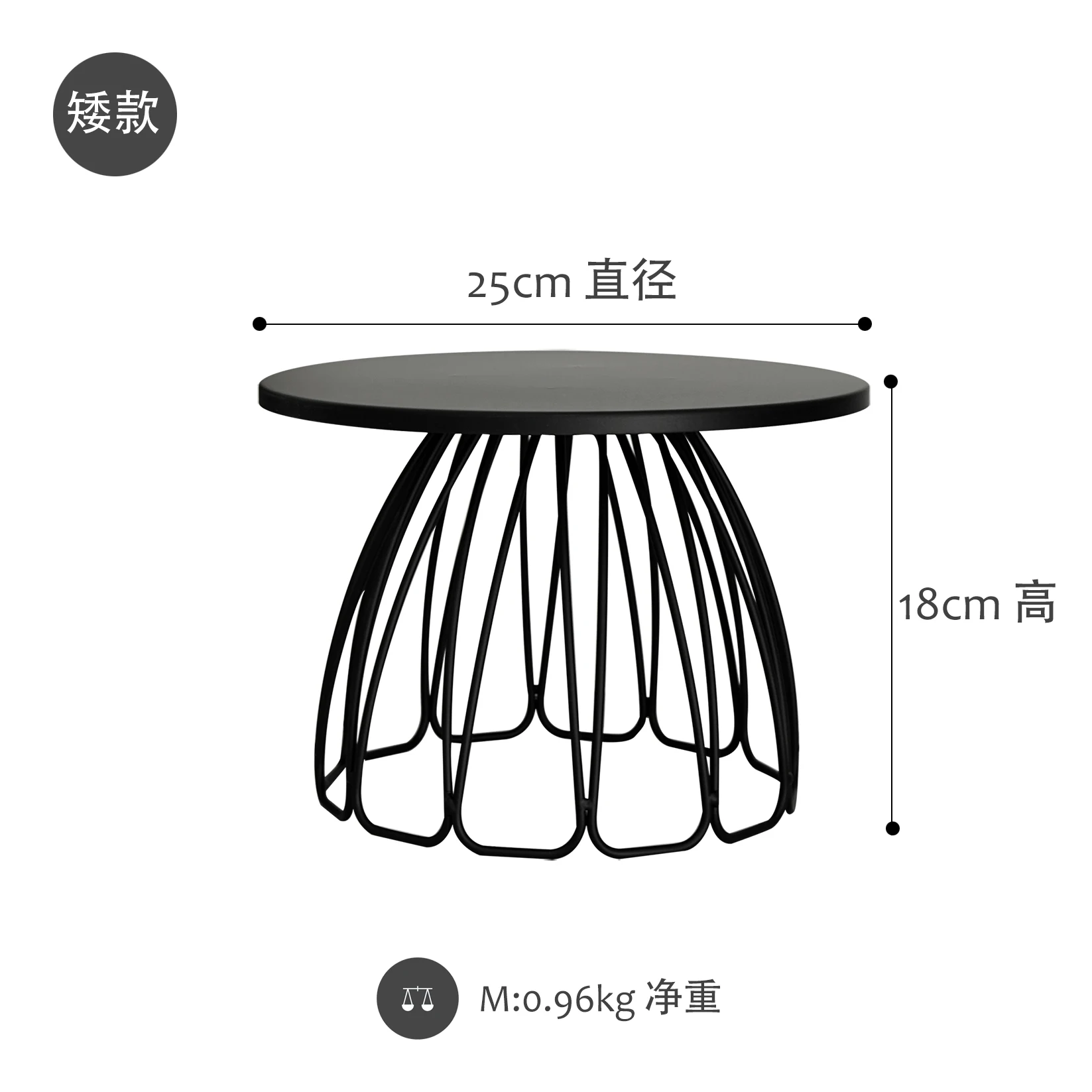 8/10 Inches Skirt Cake Stands White/black Wedding Cake Table Decorating Party Suppliers for Fondant Display Stand