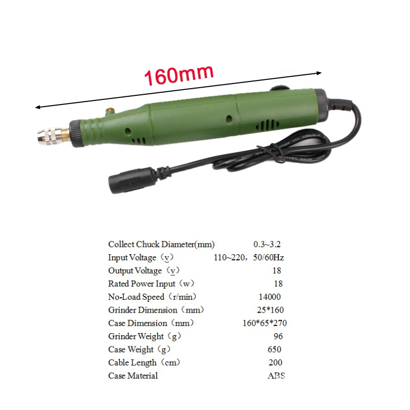 

Grinding Set Electric Grinder Mini Drill Dremel 18V DC Dremel Accessories Tool for Milling Polishing Drilling Cutting Engraving