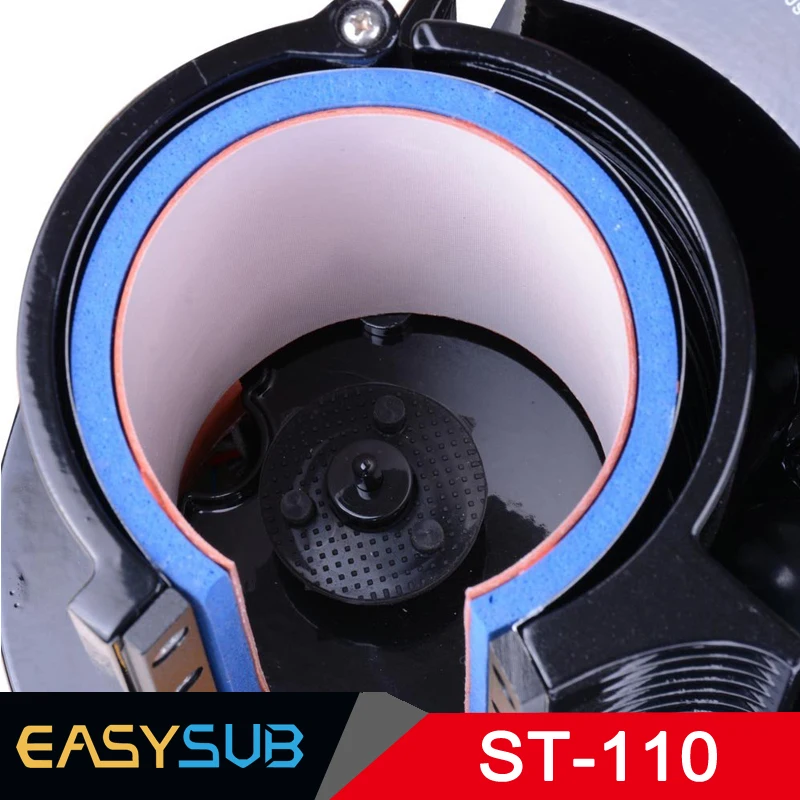 ST110 Pneumatic Sublimation Vacuum Machine Automatic Heat Press 11OZ Mug Thermal Transfer Coffee Magic Cup Printing| |