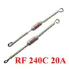 Fusible térmico de cerámica para cocina arrocera, cortapelos RF 10A/130C/155C/165C/185C 15A/20A/185C 20A/216C/240C, 10 Uds. ► Foto 1/5