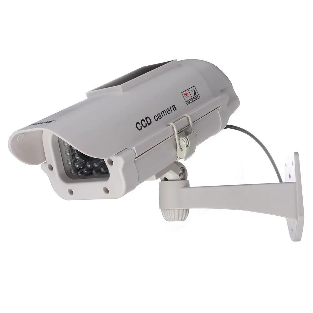 Buy Flashing Red Light Home Security Bullet CCTV Fake