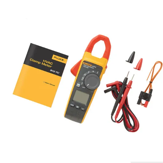 Fluke 902 FC True RMS цифровой клещи измерительный датчик пламени, 60 k Ом, дымовая температура переменной частоты привода