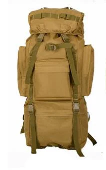 80L альпинистская сумка, уличный рюкзак 90L, вместительный походный армейский цветной спортивный мужской походный рюкзак - Цвет: wolf brown