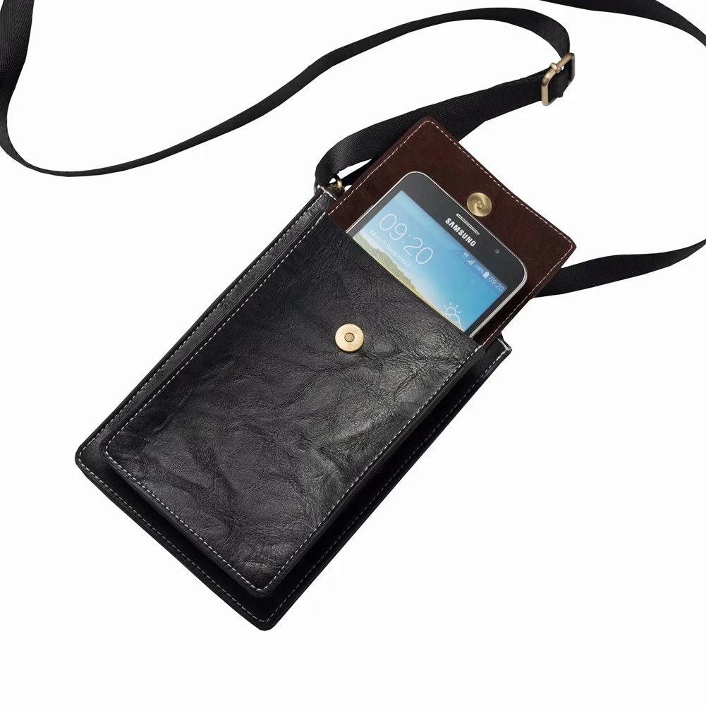 Универсальная качественная сумка из искусственной кожи в стиле ретро для Blackview BV9700 Pro/BV6800 Pro EU/BV6800 Pro US/BV9600 Pro Мужская поясная сумка для телефона