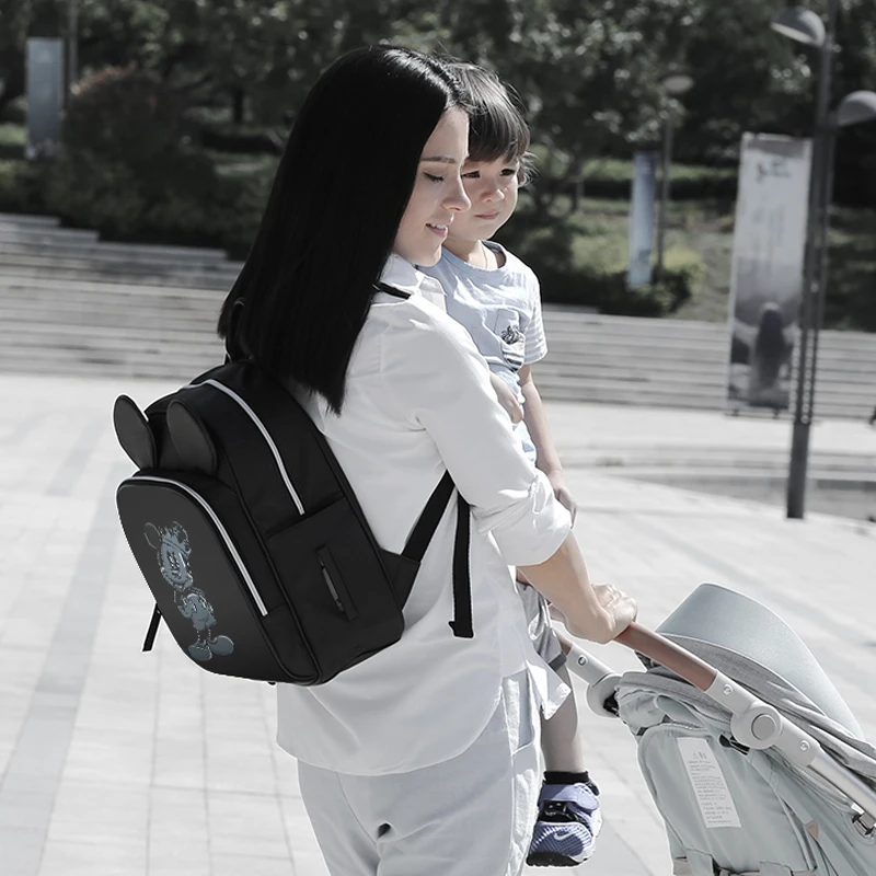 

Disney 4 Style Waterproof Material Mummy Diaper Bag Multi-Function Nappy Backpack Large Capacity Baby Bag Insulation Bags