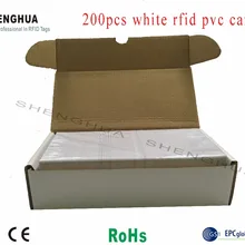 200 шт./лот 915 МГц УВЧ пассивный Smart ПВХ Карта RFID бирка для ветрового стекла лейблы-наклейки для ETC доступа Управление