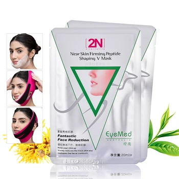 

2N face lift slimming belt face mask bandage belts for women + slim patches v firming slimming products face care to weight belt
