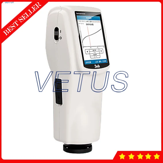 8mm Portable Colorimeter Spectrophotometer with NS810 USB RS 232 Interface Digital Color