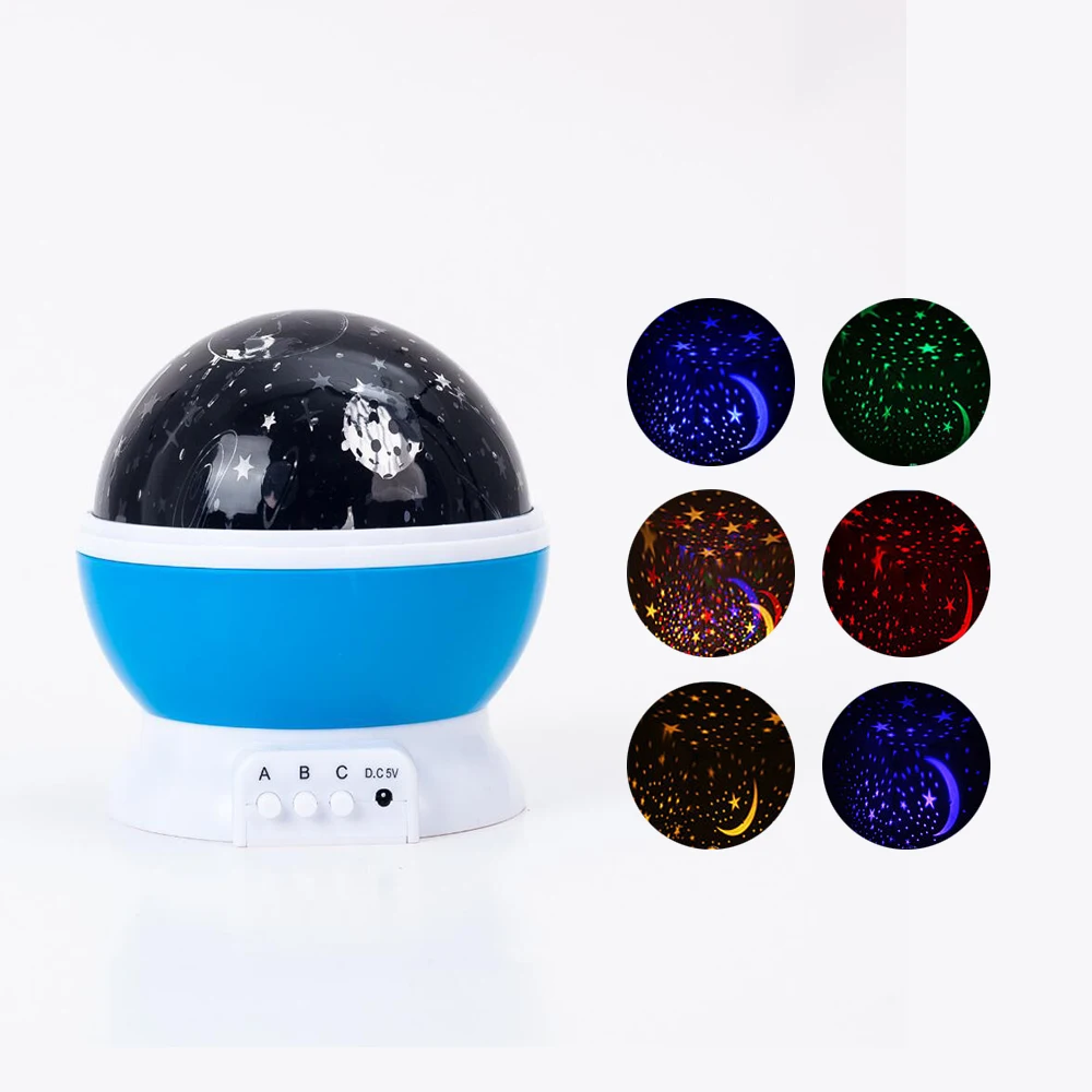Novelty Luminous Light Up Toys Starry Sky LED Night Light Projector USB