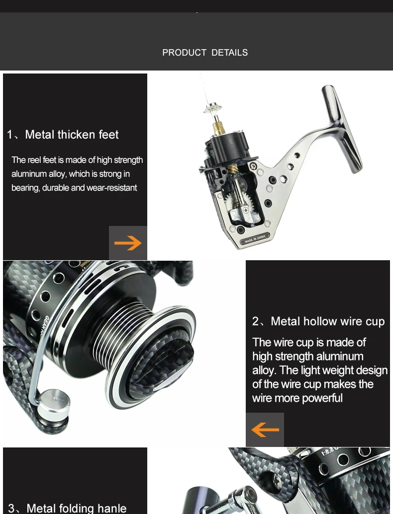 YUMOSHI NON-CLEARENCE SYSTEM ALUMINUM BODY BA6000 12+1BB ,SEA FISHING REELS, FISHING TACKEL
