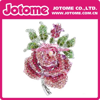 

Beautiful Pink Flower Brooch Pin for Girlfriend Jewelry Dress Brooch Pin