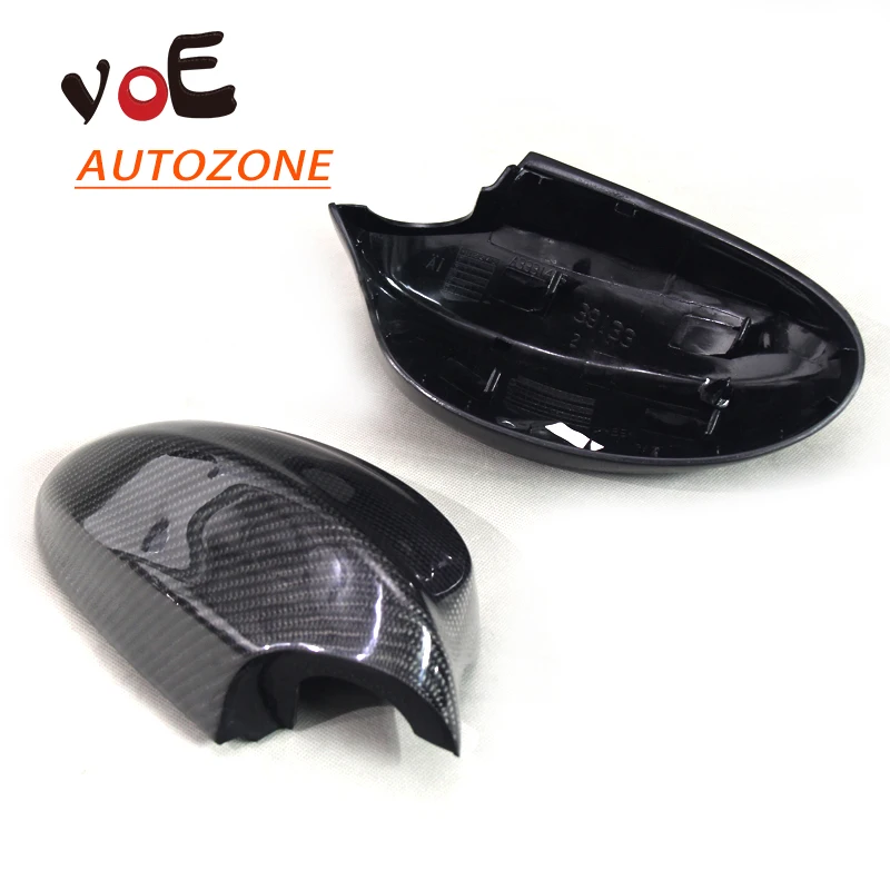 2005 2008 Carbon Fiber E90 Replace Design Rearview Mirror Covers, Side