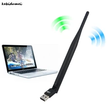 Kebidumei 1 шт., лидер продаж 2,4 ГГц и 5 ГГц USB 433 Мбит/с Беспроводная Двухдиапазонная Wifi антенна сетевой адаптер мини Wi-Fi сеть Lan Карта