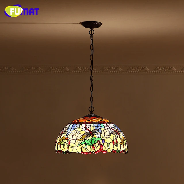 Fumat Stained Gl Pendant Lamp European Style Art Lights Fumat Stained Gl Pendant Lamp European Style Art Lights Living Room Dining Clic