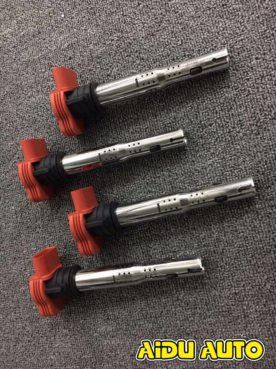 

Red Ignition Coil( ADHENSIVE RED CAP) 06E 905 115 D 06E905115D 06E 905 115 E 06E905115E FOR A4 A5 Touareg R8