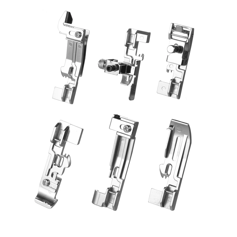 6pcs overlock Feet Set Professional overlock Machine Presser Foot for