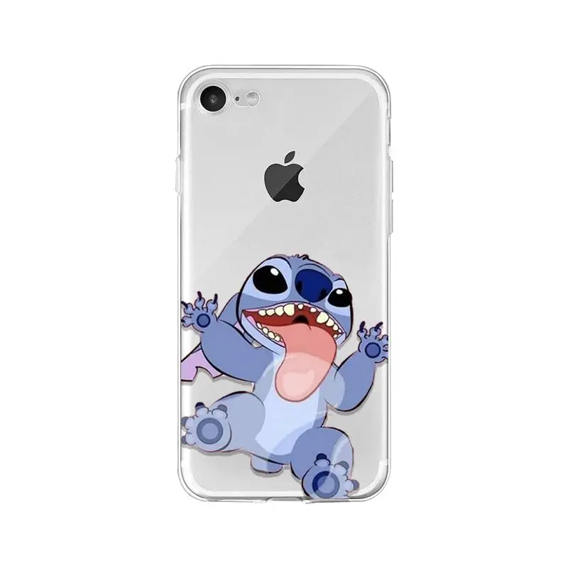 Yinuoda милый мультяшный Лило Ститч цветной чехол для телефона Apple iPhone 8 7 6 6S Plus X XS MAX 5