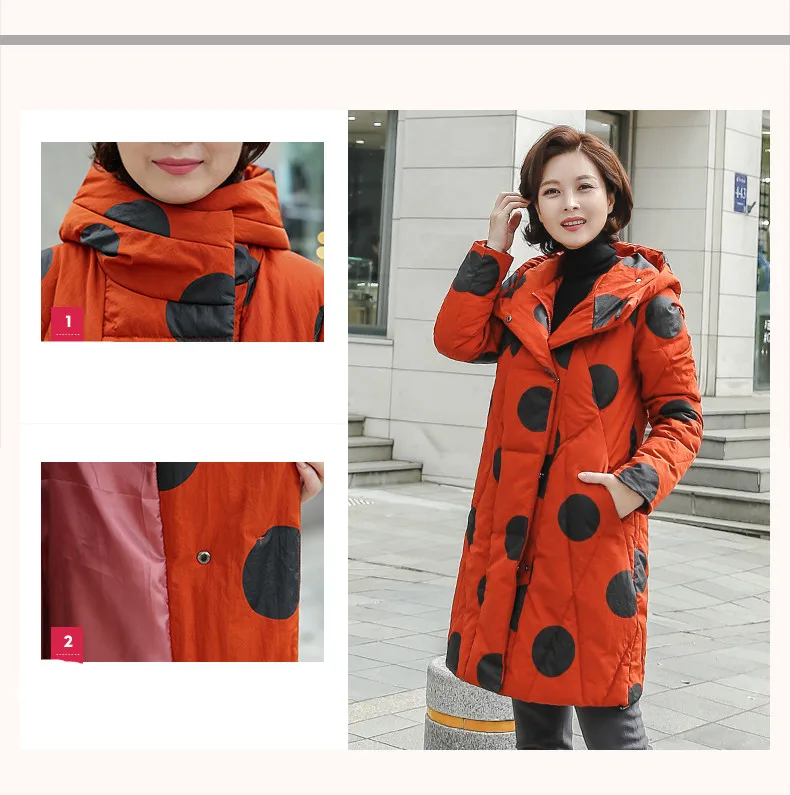 Vêtements Section Coton old Duvet 2019 Hiver Veste D'hiver Manteau Femmes Orange Mode Wine Longue Vestes En De Red red Bas Le Nouvelle Moyen Épaississement Vers Et Femelle 47Rxqa1wx