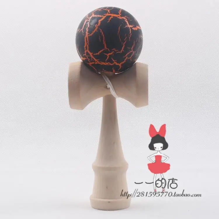 70 шт. потрескавшаяся краска шар Kendama умелое жонглирование игра мяч японские традиционные шары для взрослых подарок для детей