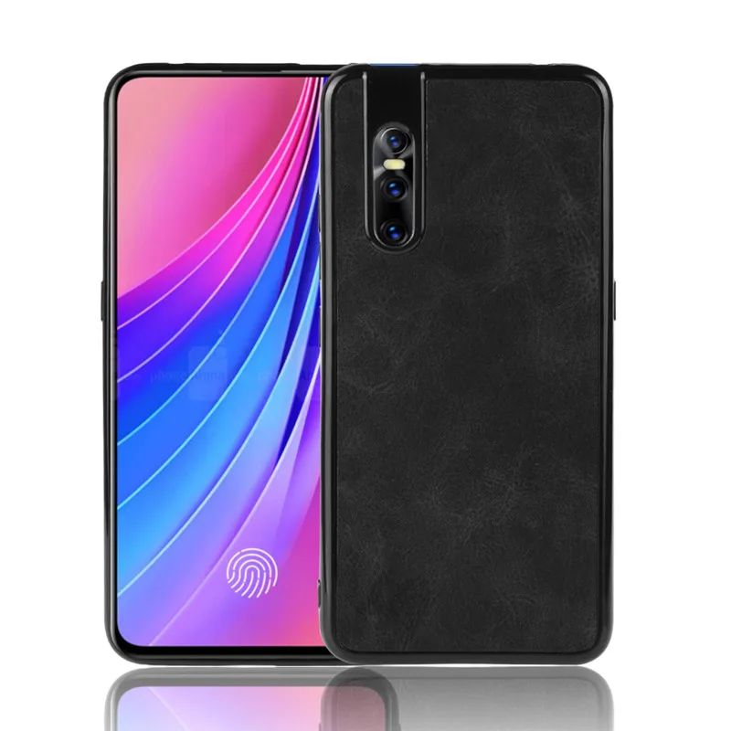 VIVO V15 Pro Case Silicone TPU PU Leather Phone Case For VIVO V15 Pro VIVOV15 V 15 V15Pro Case Soft Protective Back Cover