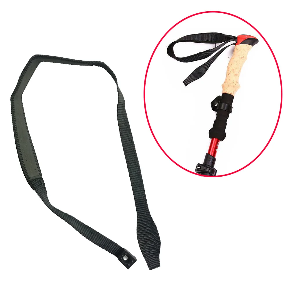 Climbing Ski Pole Grip Wrist Strap Leash Replacement For Right And Left