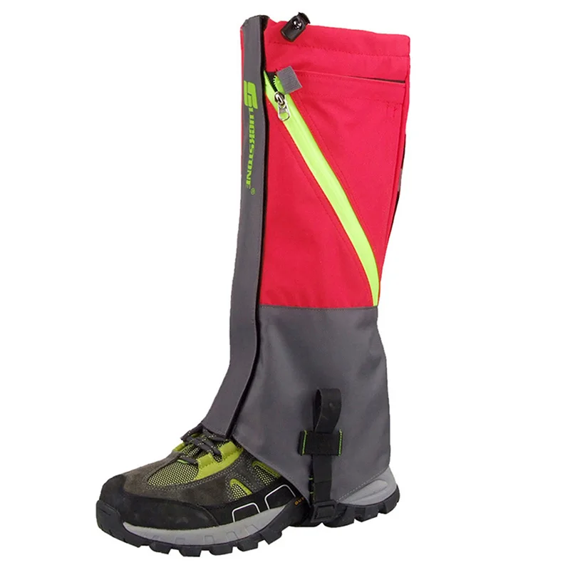 

2 Layers Waterproof Camping Hiking Snow Leg Gaiters Boots Outdoor Skate Skiing Walking Shin Leg Protector