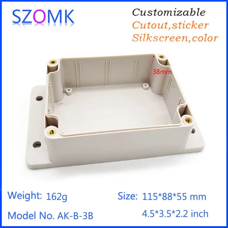 IP65 waterproof plastic enclosure for electronics instrument housing case plastic waterproof device box  (6)
