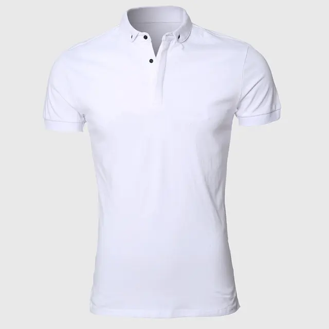 plain white polo shirt mens