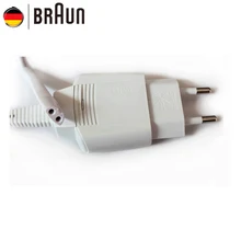Бритва Braun 5497, белое зарядное устройство, Европейский зарядный кабель, вход 100-240 В, выход 12 В, IPX4, водонепроницаемый, абсолютно