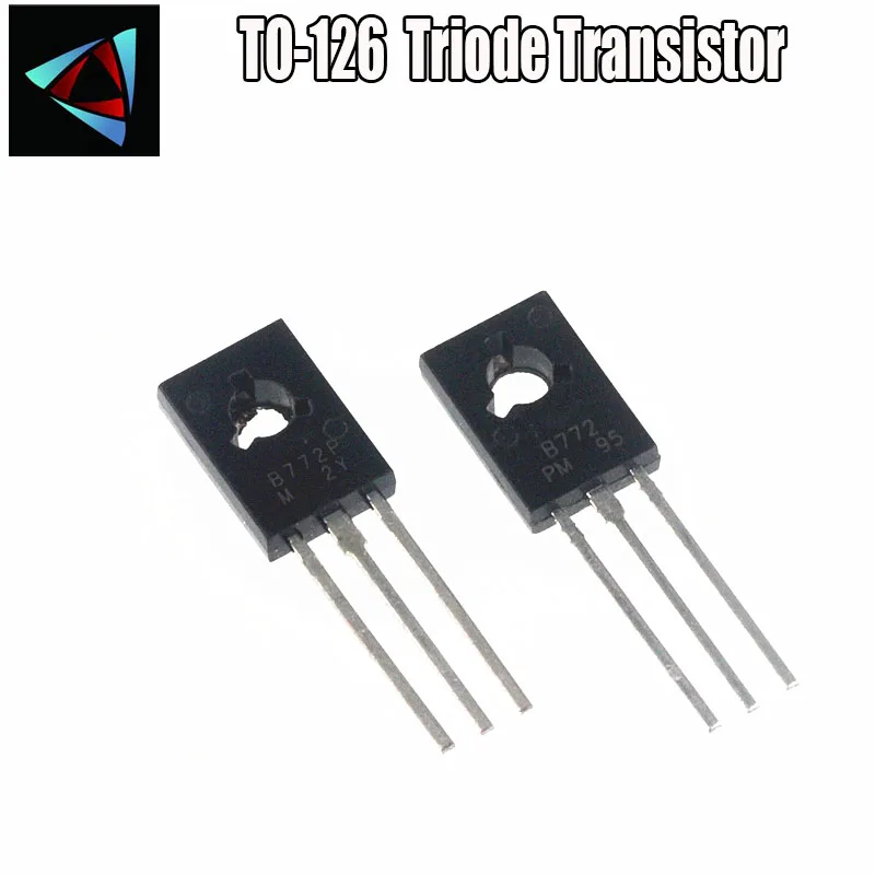 

20PCS B772 TO126 2SB772 3A / 40V PNP TO-126 low power transistors new and original