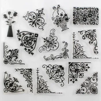 

Silicone Clear Transparent Stamp Mixed DIY Scrapbooking Decorating 1 Set