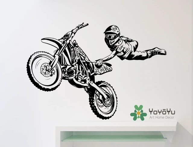 Sticker Extreme Motocross - Autocollant Extreme Motocross