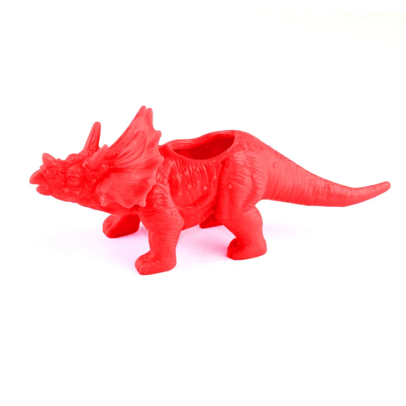 

Plastic dinosaur animal flower pot for Cactus succulent Plant Pot Flower bonsai Pots Container Planter garden decoration