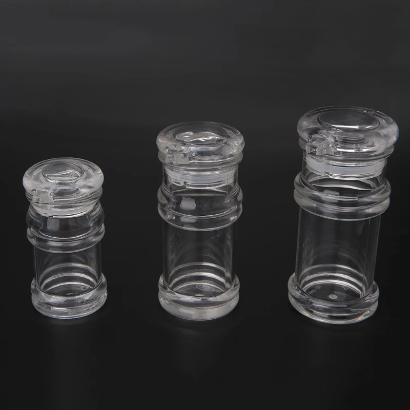 

Clear Acrylic Soy Sauce Vinegar Olive Oil Dispenser Bottle Kitchen Seasoning Can #0620
