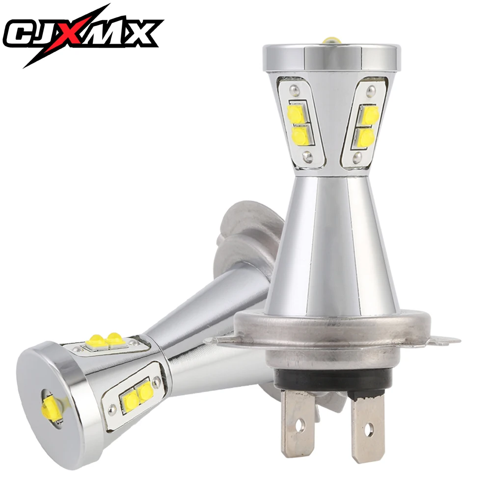 CJXMX 2 шт. H7 светодиодная лампа H8 H11 9005/HB3 9006/HB4 Автомобильные противотуманные фары 12